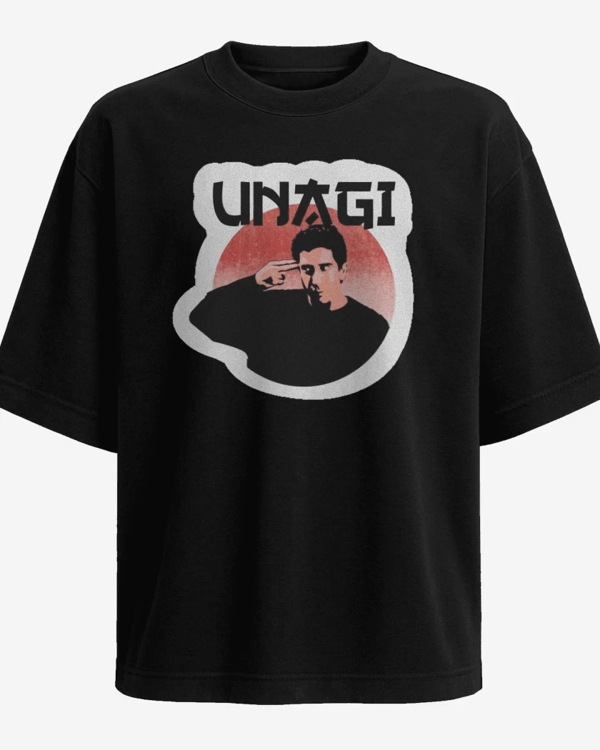 Polera Oversize Negro de Unagi 2