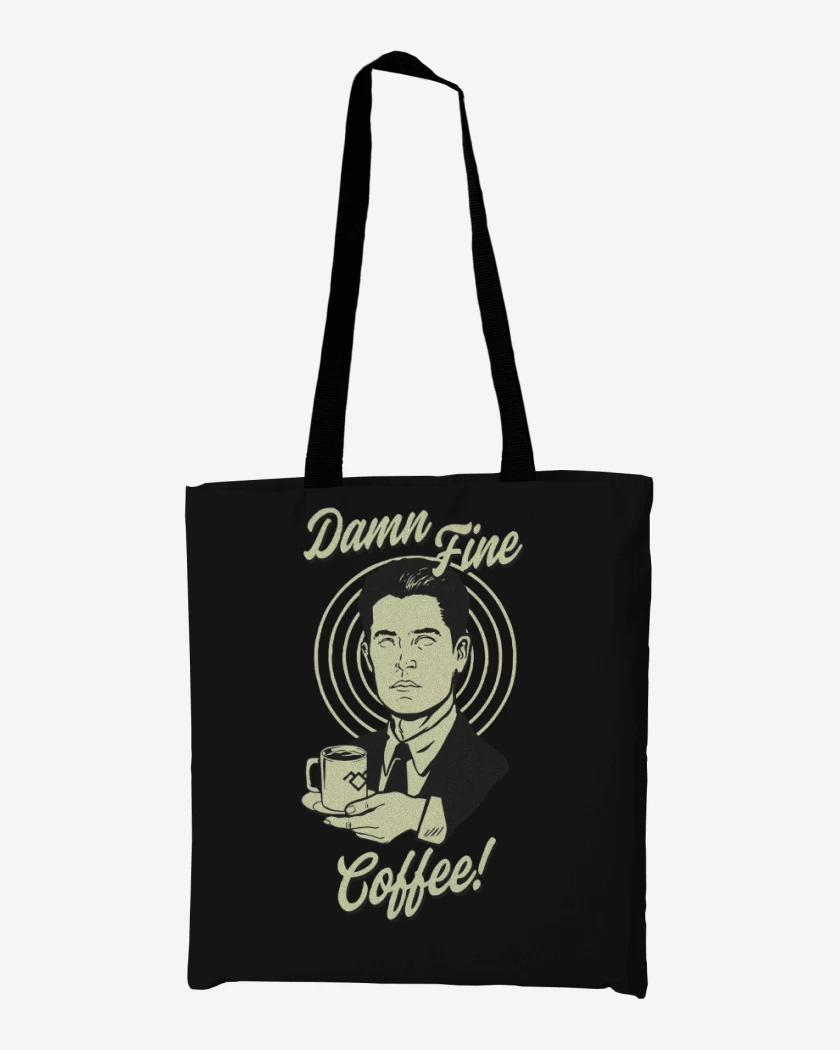 Totebag Damn fine coffee