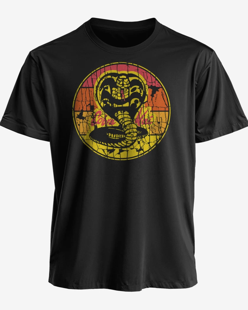 Polera premium Negro de Cobra kai