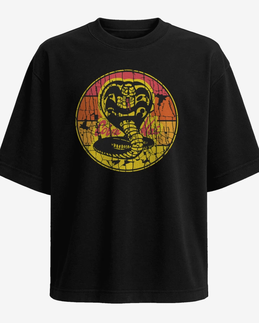 Polera Oversize Cobra kai