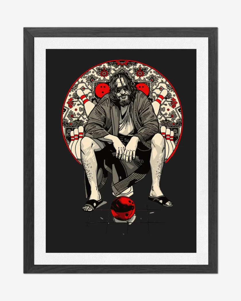 Cuadro decorativo Negro de The dude