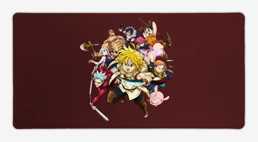 Mouse pad Gamer Burdeo de SDS 7 I