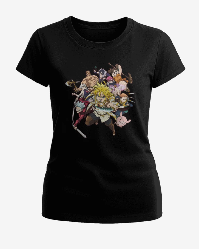 Polera de Mujer Negro de SDS 7 I