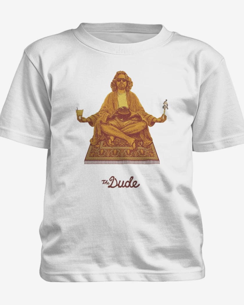 Polera de niño Blanco de The Dude zen