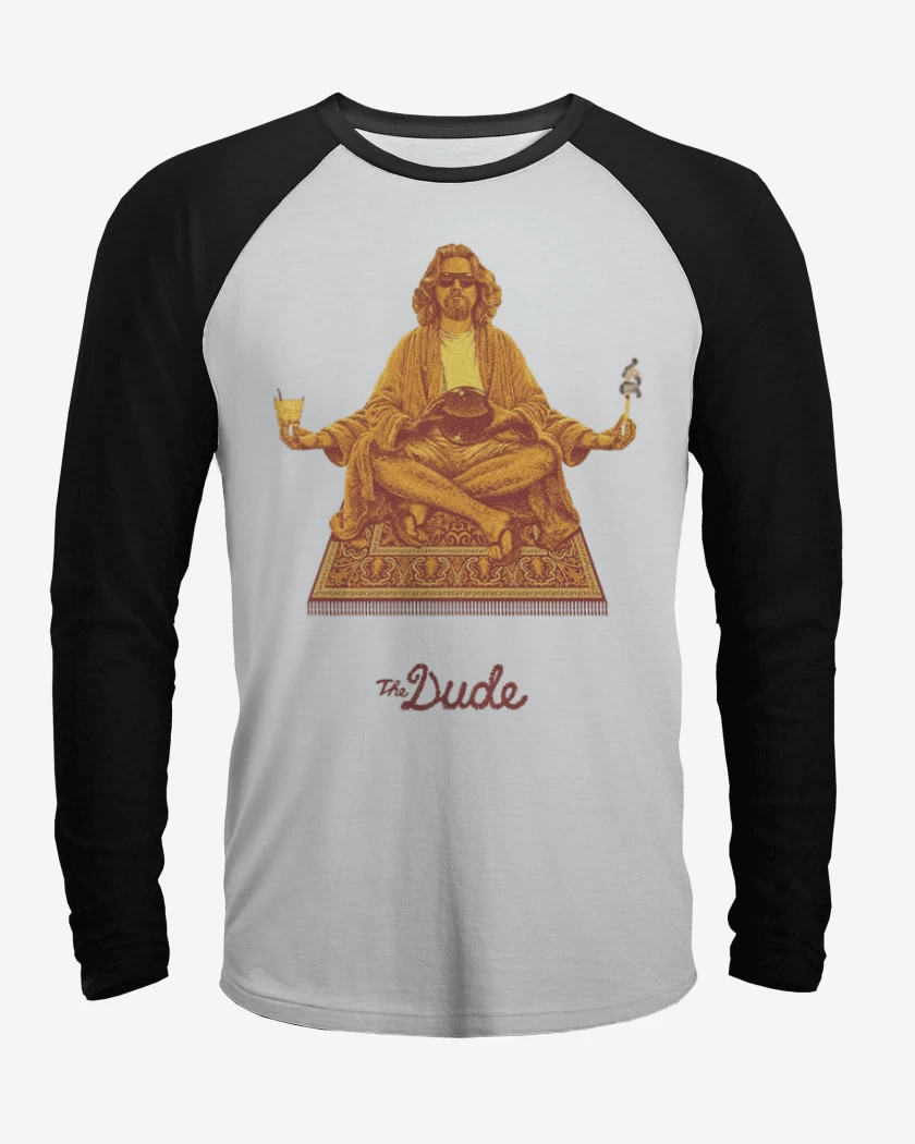 Polera Raglan The Dude zen