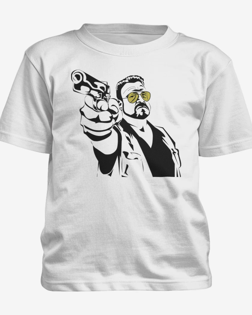 Polera de niño Blanco de Walter Sobchak 