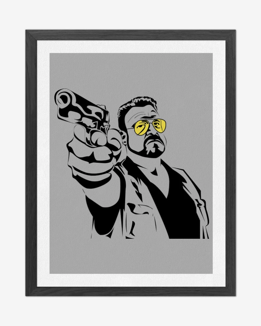 Cuadro decorativo Gris Melange de Walter Sobchak 