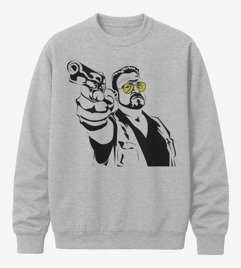 Poleron polo Gris Melange de Walter Sobchak 