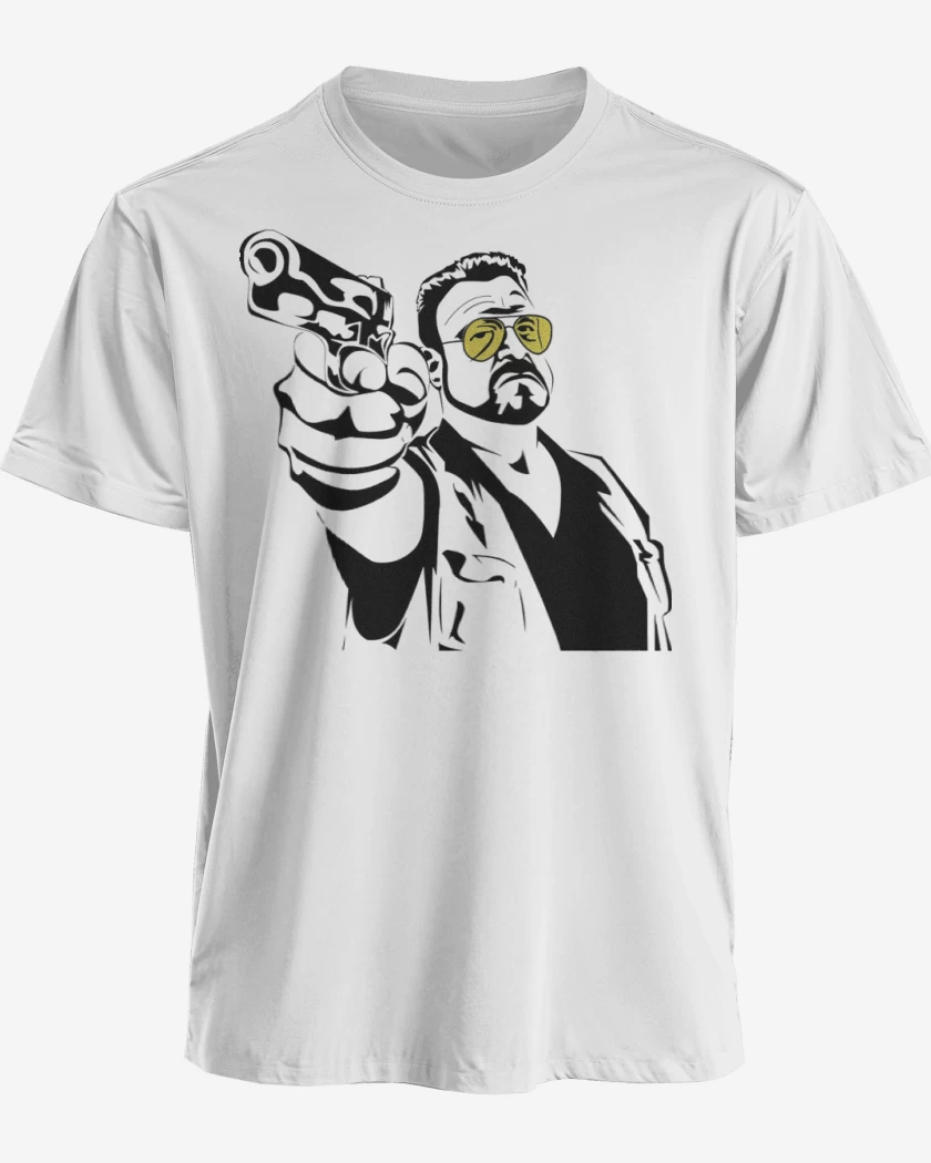 Polera premium Blanco de Walter Sobchak 