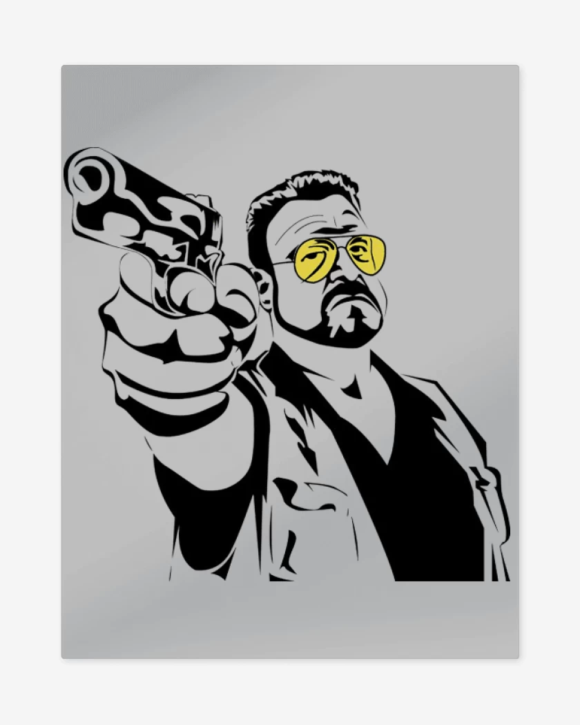 Print metalico Gris Melange de Walter Sobchak 