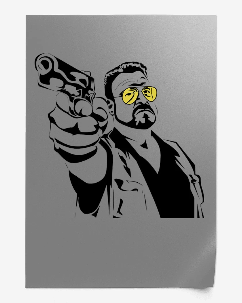 Print Walter Sobchak 