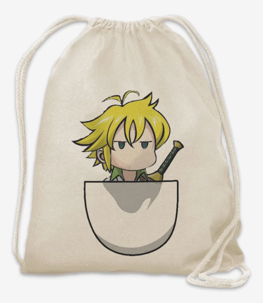 Mochila Blanco de SDS 7 bolsillo