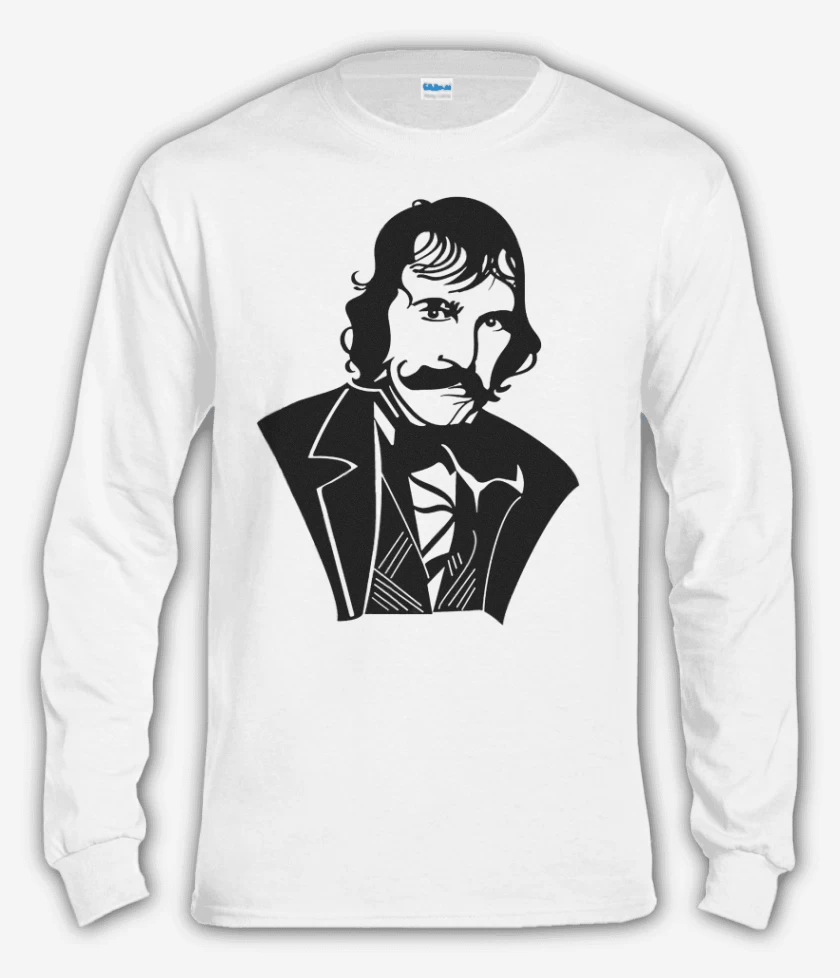 Polera manga larga Blanco de Bill The Butcher