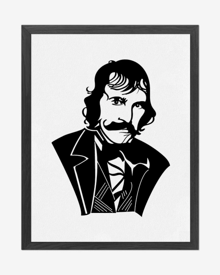 Cuadro decorativo Blanco de Bill The Butcher