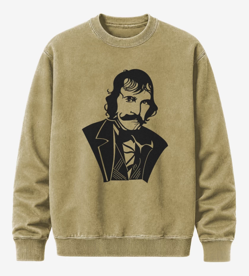 Poleron Polo Acid Wash Beige de Bill The Butcher