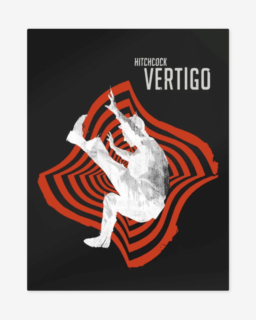 Print metalico Negro de Vertigo