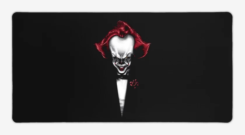 Mouse pad Gamer Negro de Clownfather