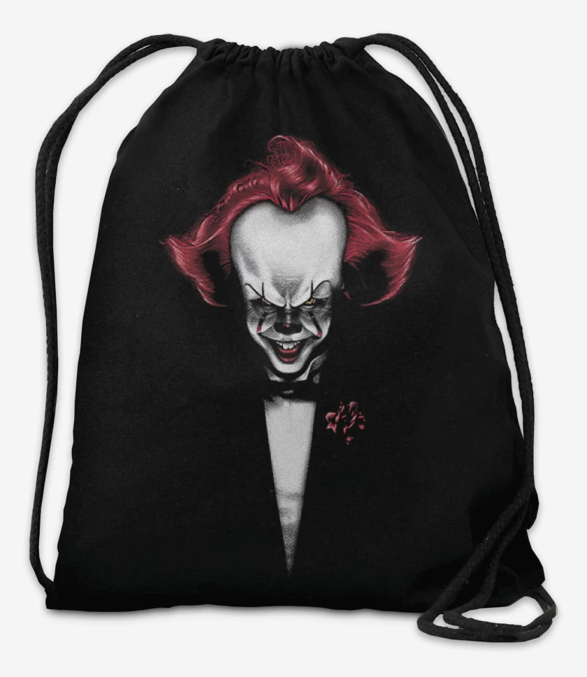 Mochila Negro de Clownfather