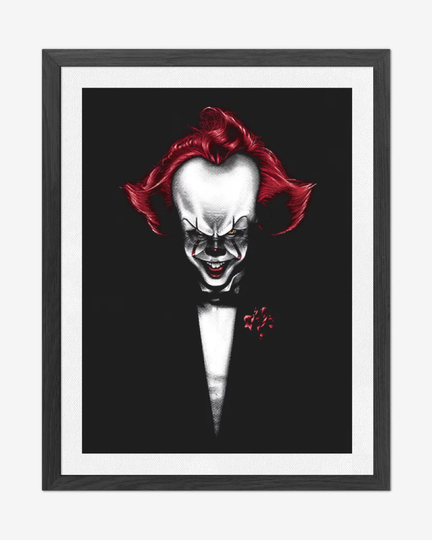 Cuadro decorativo Negro de Clownfather