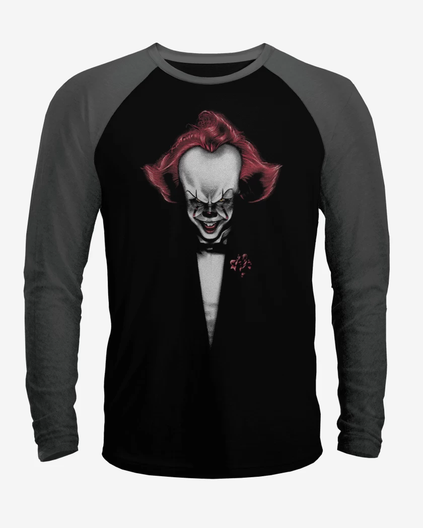 Polera Raglan Clownfather