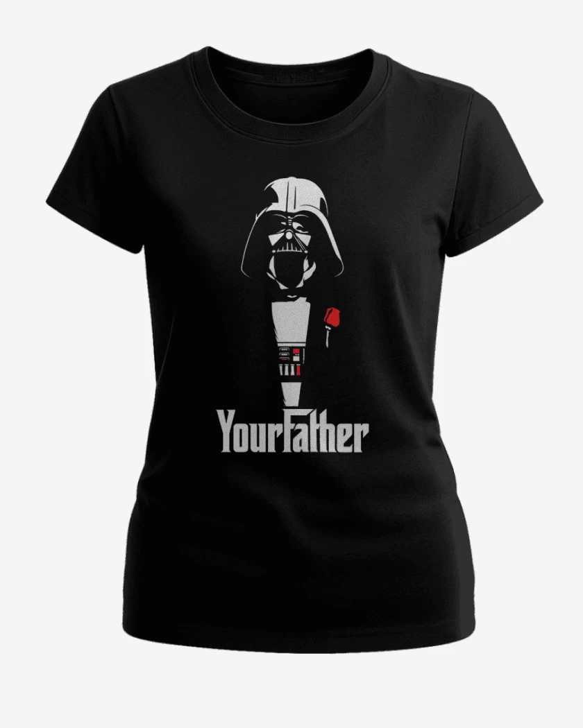 Polera de Mujer Negro de Tu padre