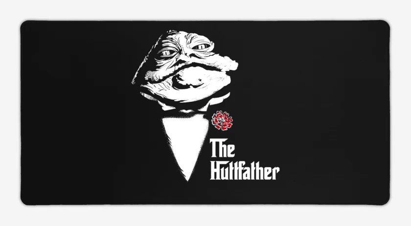 Mouse pad Gamer Negro de Jabbafather