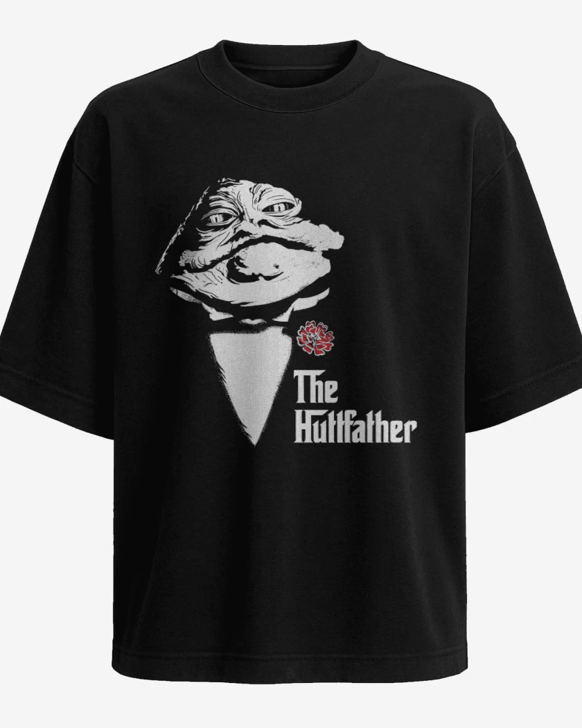 Polera Oversize Negro de Jabbafather