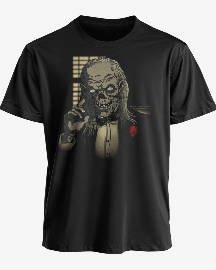 Polera premium Negro de The crypfather