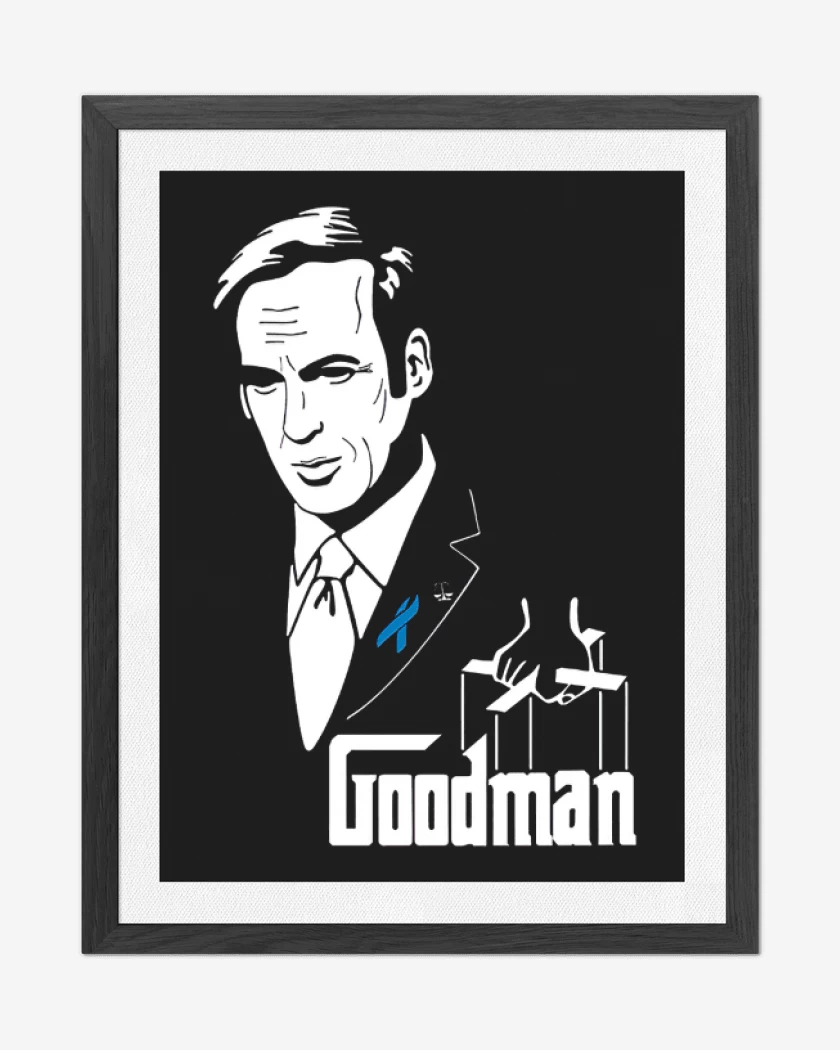 Cuadro decorativo Negro de The goodman