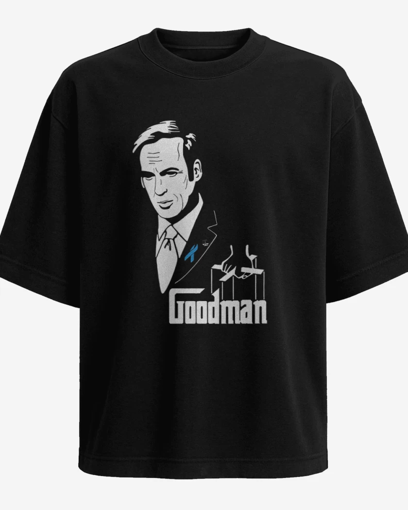 Polera Oversize Negro de The goodman