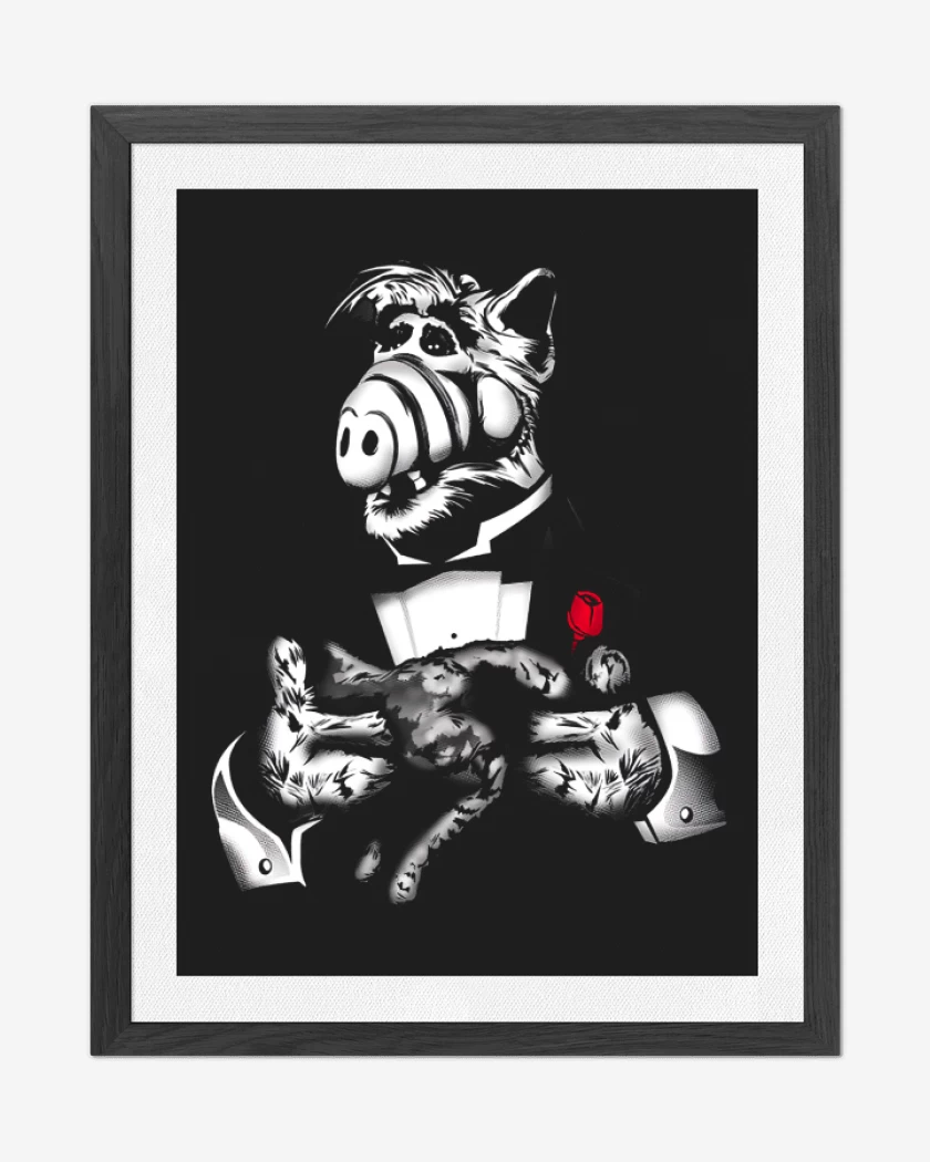 Cuadro decorativo Negro de Alfather