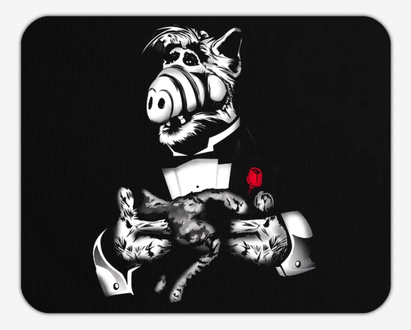 Mousepad Negro de Alfather