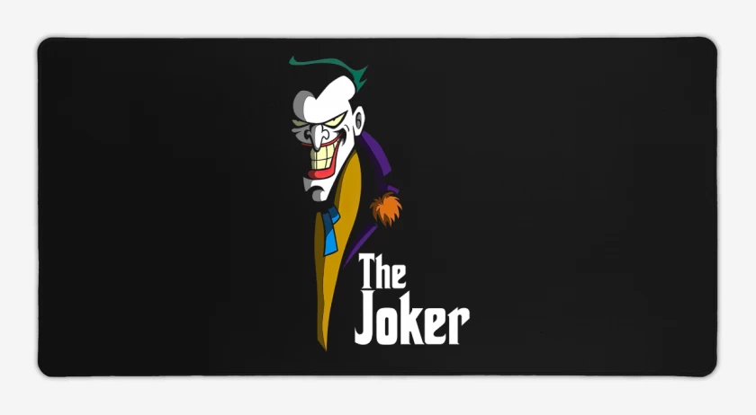 Mouse pad Gamer Negro de The joker