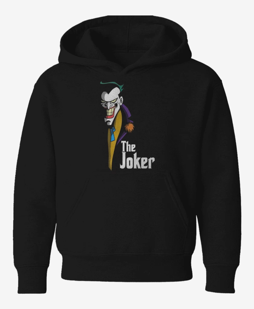 Poleron de niño Negro de The joker