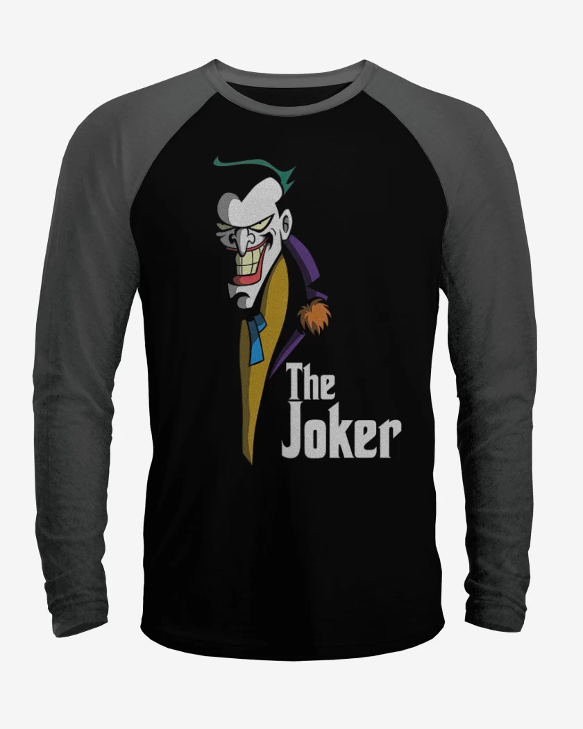 Polera Raglan Negro / Negro Heather de The joker