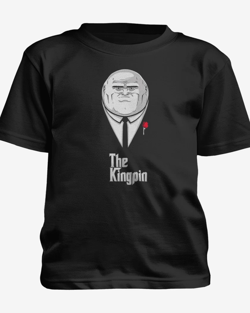 Polera de niño Negro de The kingpin 
