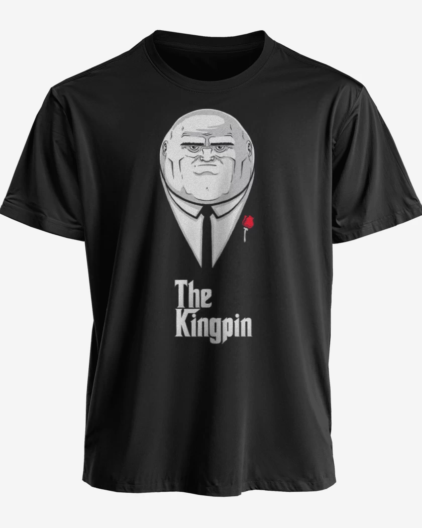 Polera premium Negro de The kingpin 