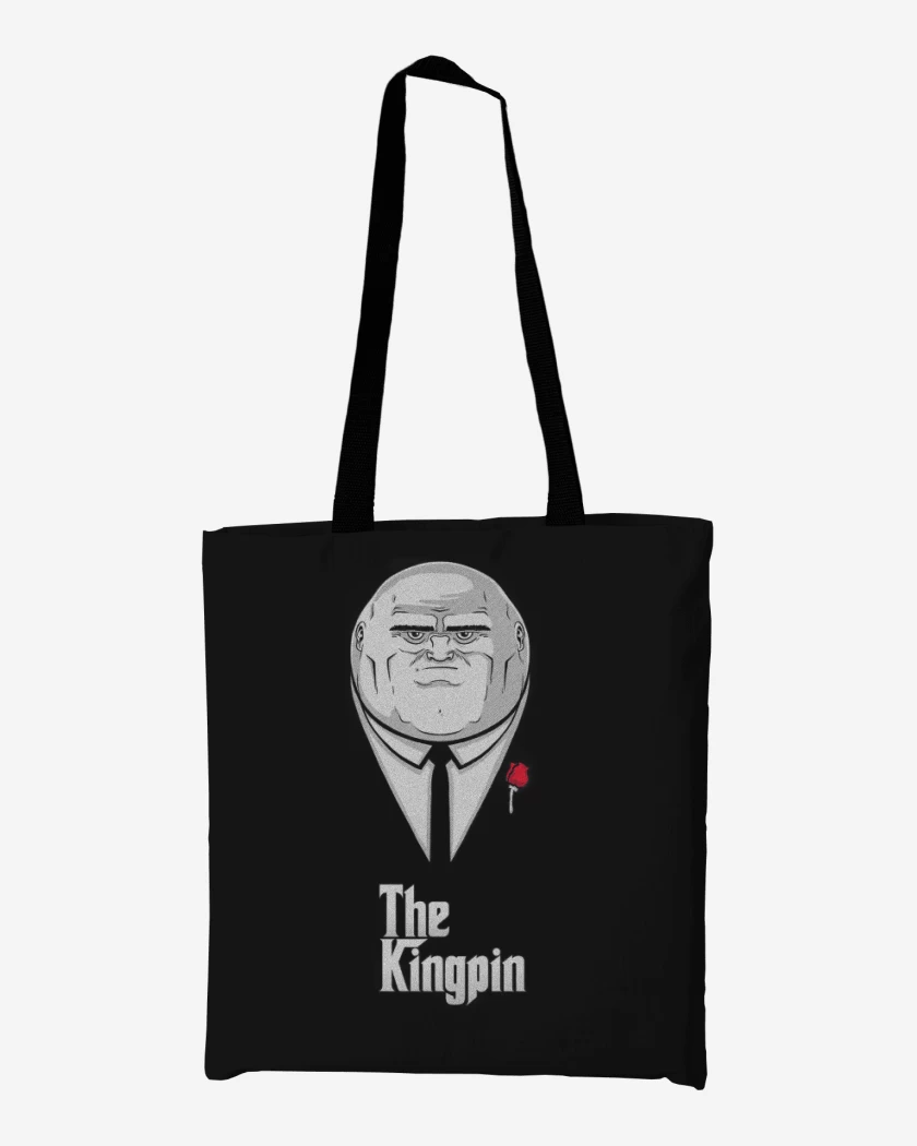 Totebag Negro de The kingpin 