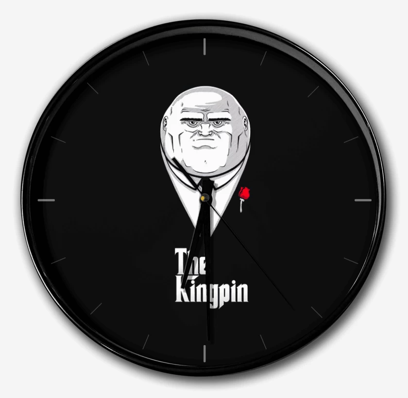 Reloj Negro de The kingpin 
