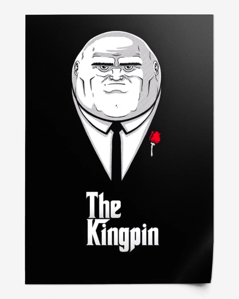 Print Negro de The kingpin 