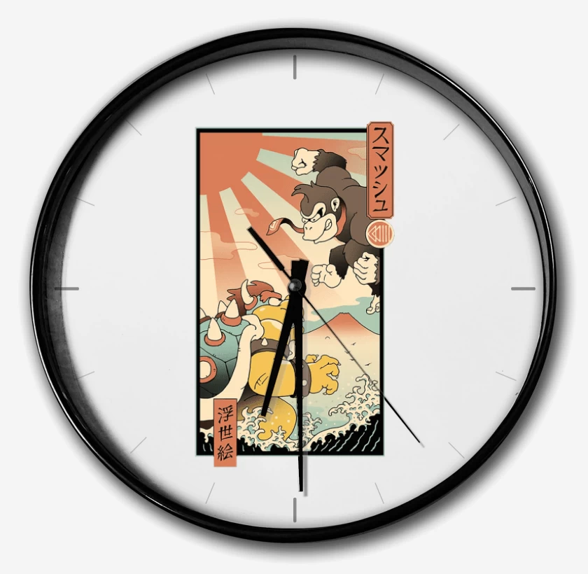 Reloj Blanco de Kong vs Bowzilla