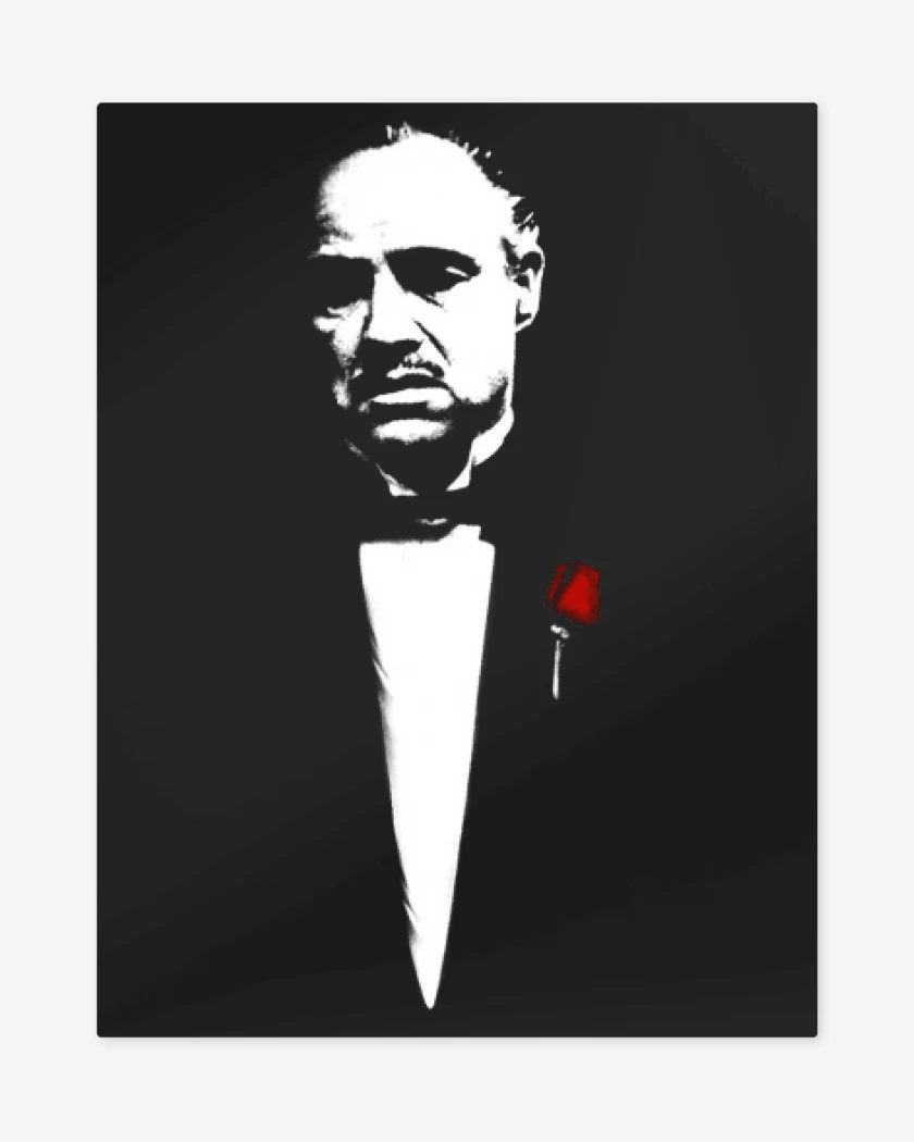 Print metalico Negro de Don Vito