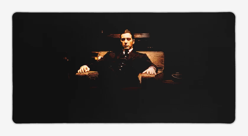 Mouse pad Gamer Negro de Michael Corleone 