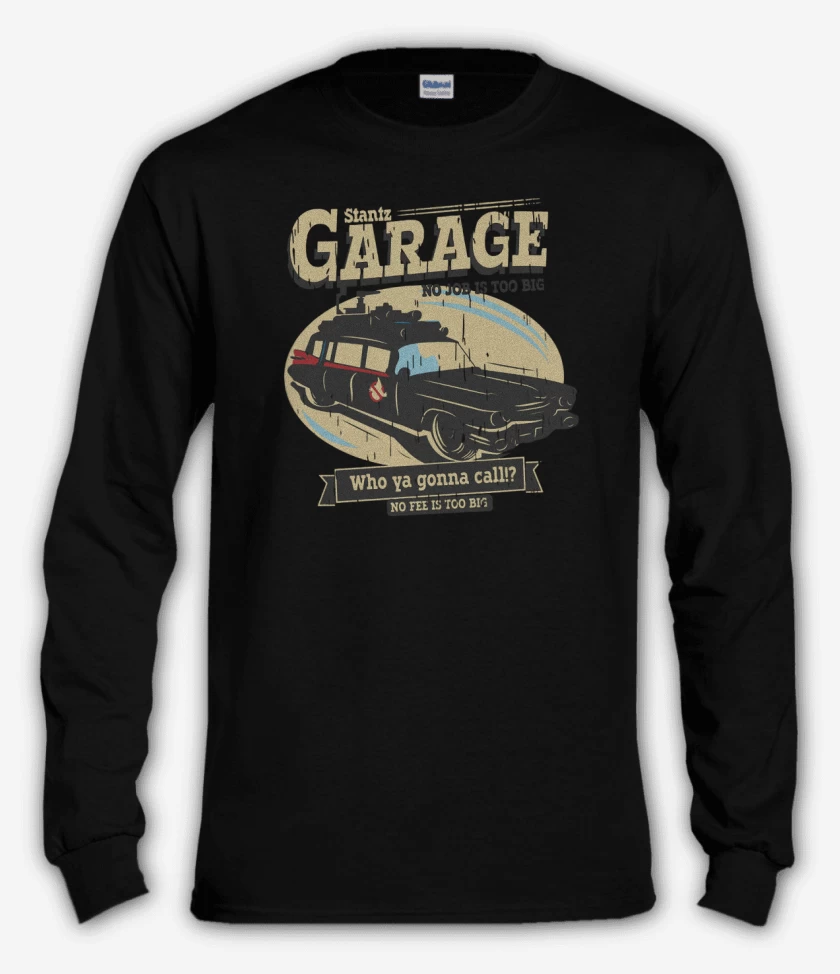 Polera manga larga Negro de Stantz garage
