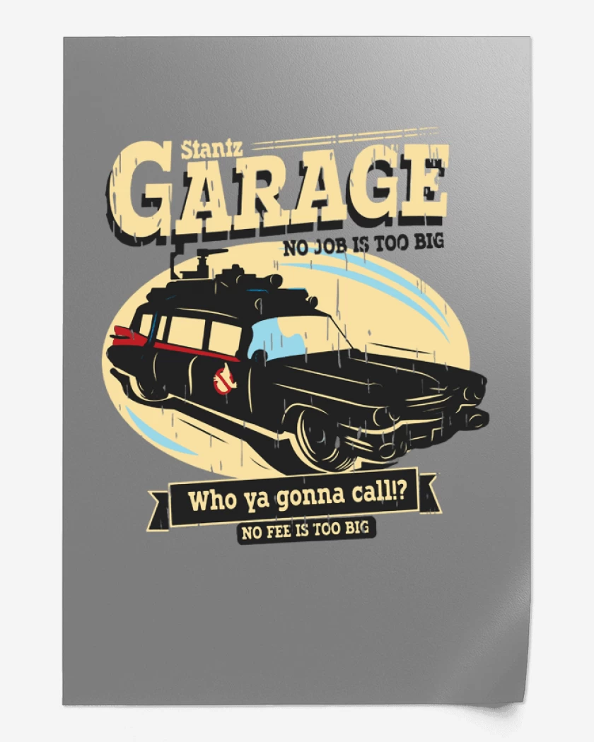Print Gris Melange de Stantz garage