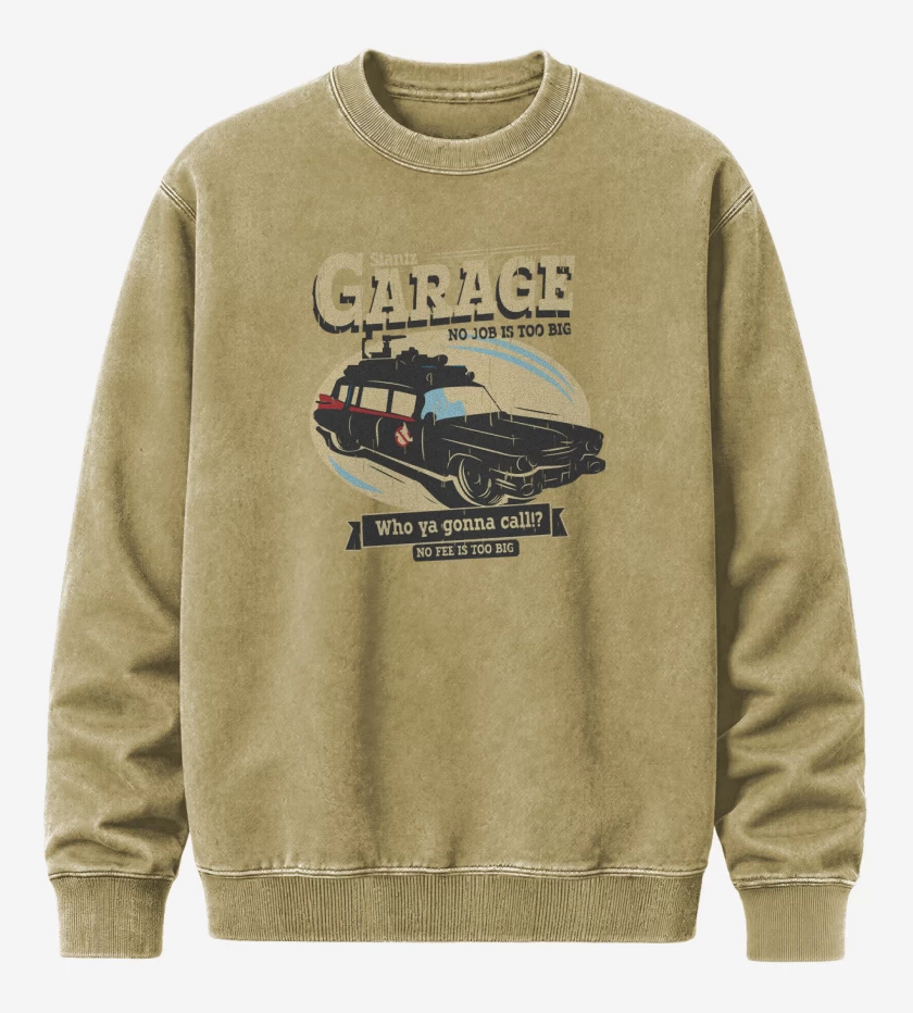 Poleron Polo Acid Wash Beige de Stantz garage