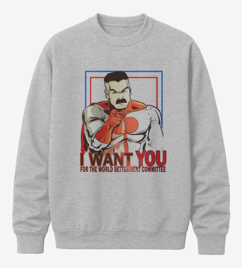 Poleron polo i want you omniman