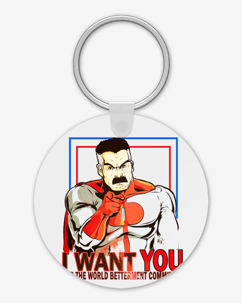 Llavero i want you omniman