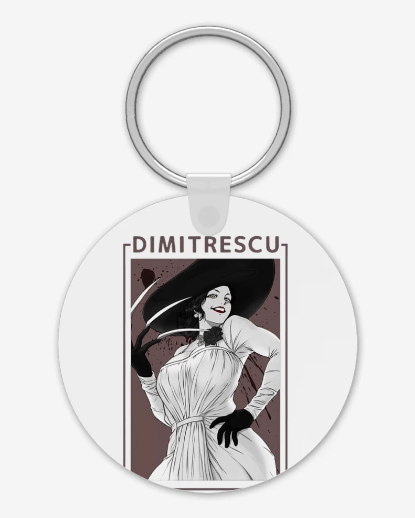 Llavero Blanco de Dimitrescu