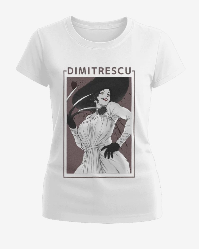 Polera de Mujer Blanco de Dimitrescu